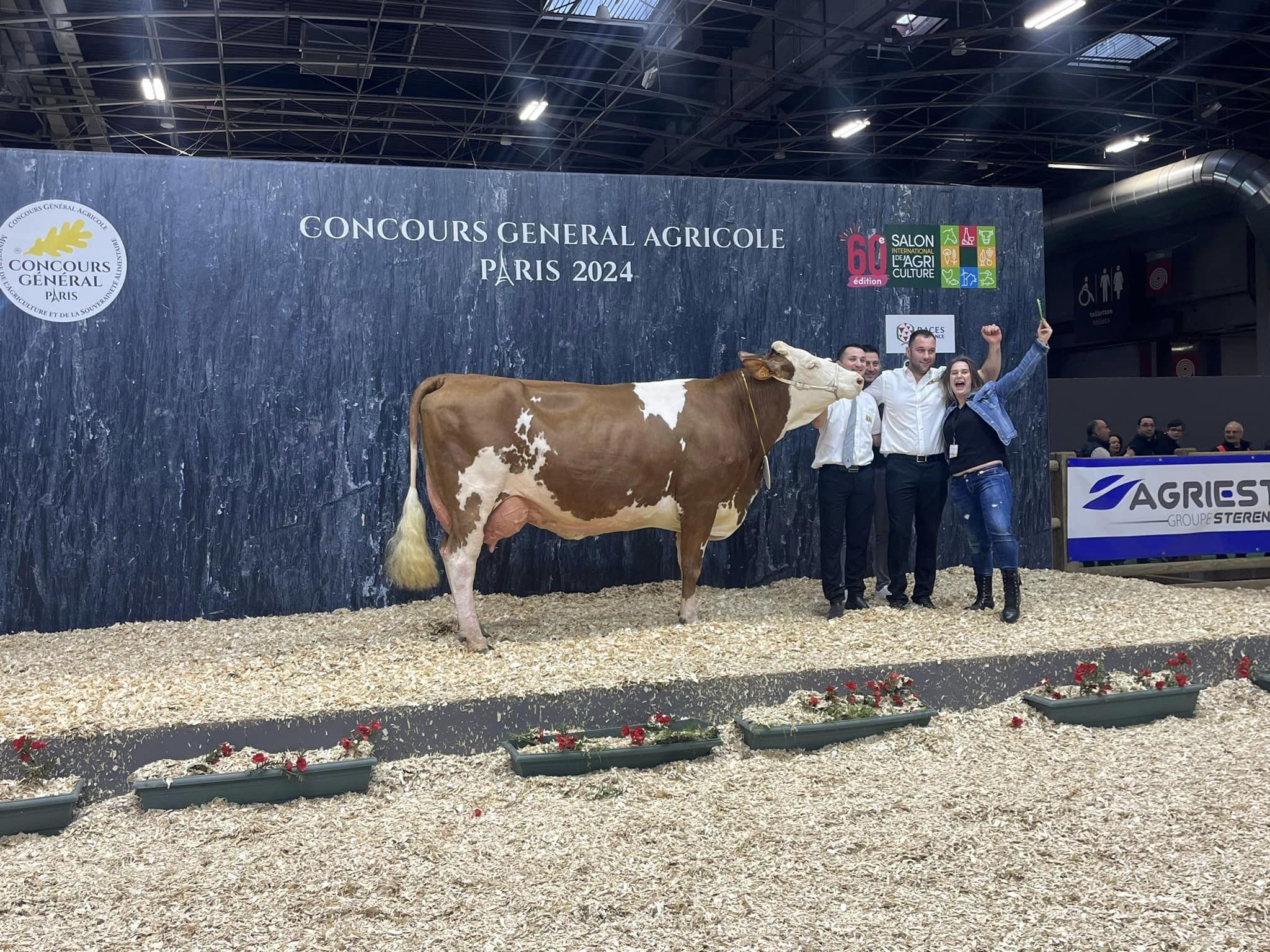 Le Salon de l'Agriculture couronne trois éleveurs de Haute-Loire